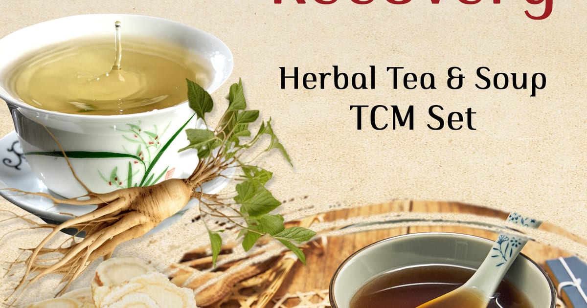 7 Days to Recovery Herbal Tea & Soup TCM Set - Remove Fatigue & Improve ...